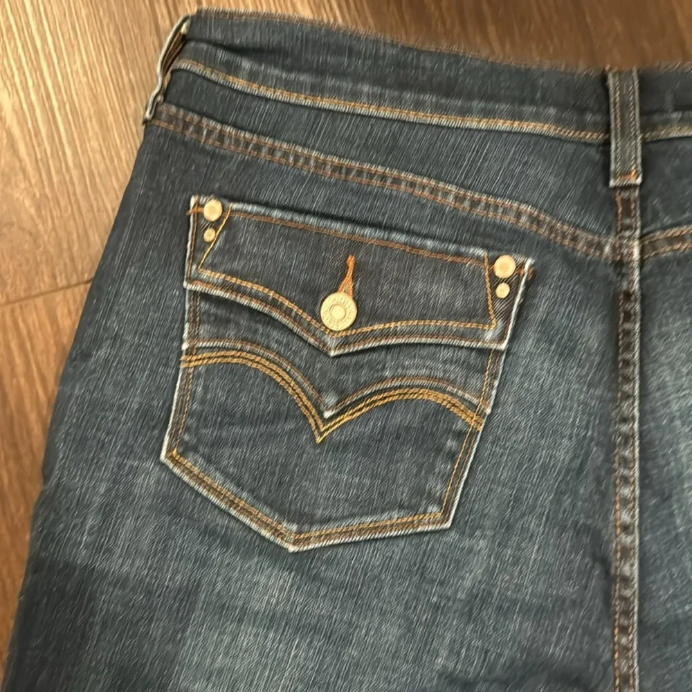 Levi 505 Straight Leg Jeans - 14 Short